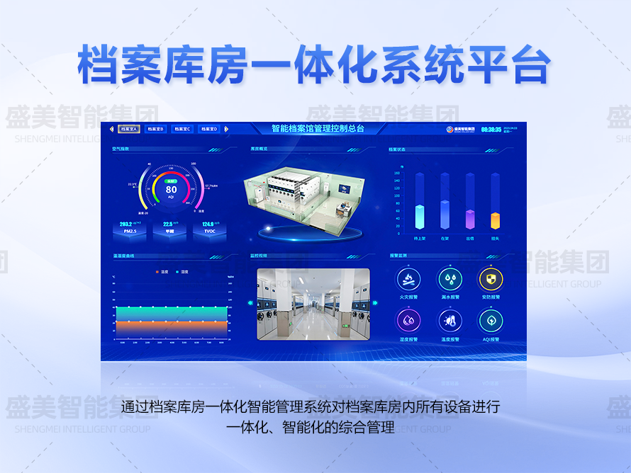 江西檔案庫房一體化管理總臺